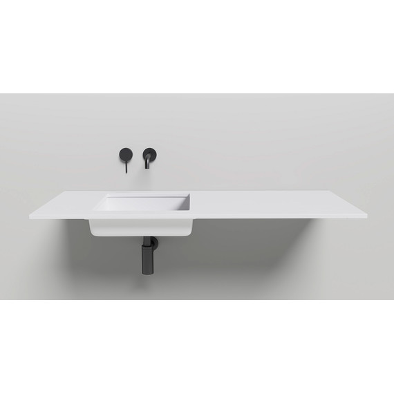 Раковина врезная под столешницу Salini Marea 07 42 см 1802207M (S-Stone) матовая - фото, картинка 4 Раковина врезная под столешницу Salini Marea 07 42 см 1802207M (S-Stone) матовая - фото 4