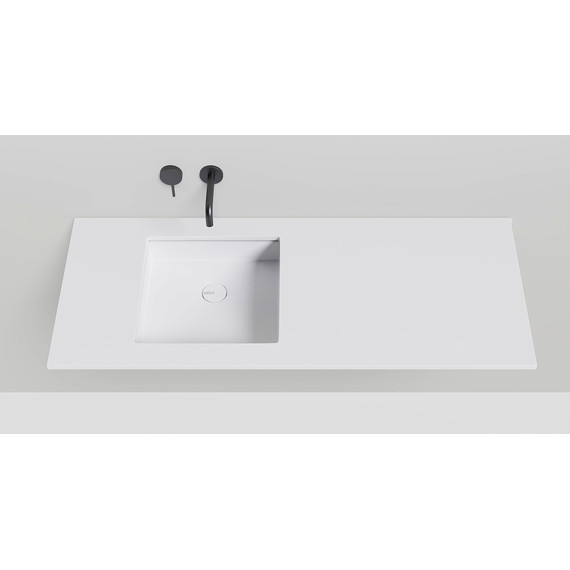 Раковина врезная под столешницу Salini Marea 07 42 см 1802207M (S-Stone) матовая - фото, картинка 6 Раковина врезная под столешницу Salini Marea 07 42 см 1802207M (S-Stone) матовая - фото 6