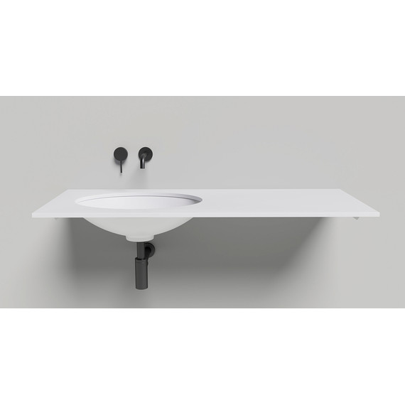 Раковина врезная под столешницу Salini Marea 11 55 см 1802111G (S-Sense) глянцевая - фото, картинка 4 Раковина врезная под столешницу Salini Marea 11 55 см 1802111G (S-Sense) глянцевая - фото 4