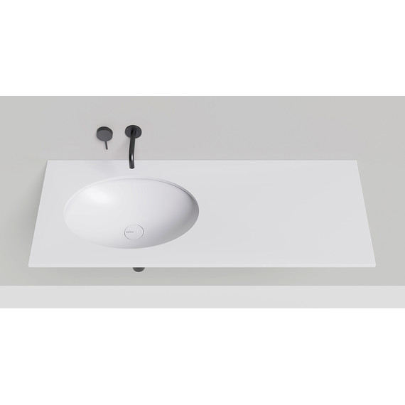 Раковина врезная под столешницу Salini Marea 11 55 см 1802111G (S-Sense) глянцевая - фото, картинка 6 Раковина врезная под столешницу Salini Marea 11 55 см 1802111G (S-Sense) глянцевая - фото 6