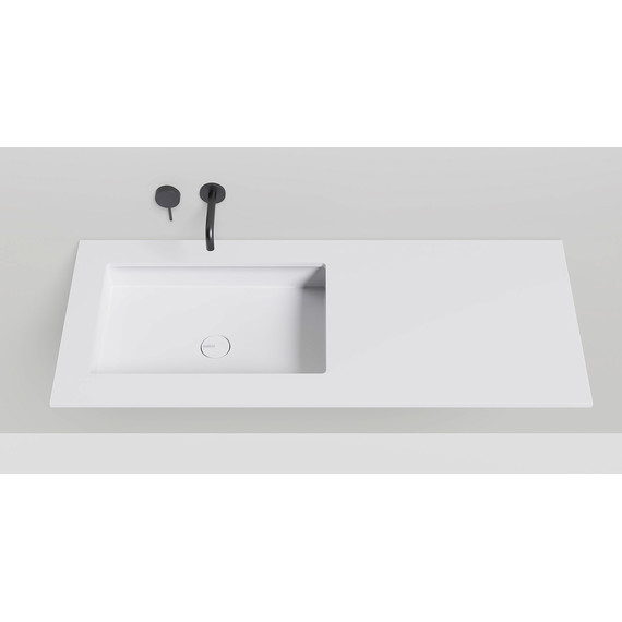 Раковина врезная под столешницу Salini Marea 14 60 см 1802214M (S-Stone) матовая - фото 6