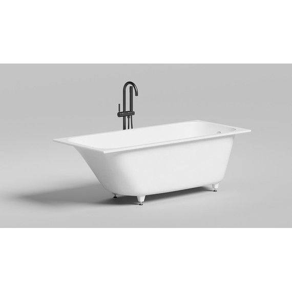 Ванна каменная Salini Orlanda 160x70 см 102015M (S-Sense) матовая - фото 2