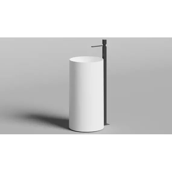 Раковина напольная Salini Armonia Round 01 45 см 130411G (S-Sense) глянцевая - фото 2