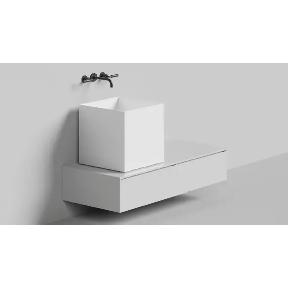 Раковина-чаша Salini Armonia Square 03 45 см 130513G (S-Sense) глянцевая - фото 