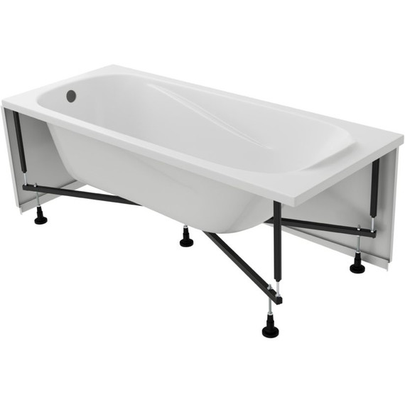 Ванна акриловая Vento Italy Serena Simple LA 170x70 см - фото 2