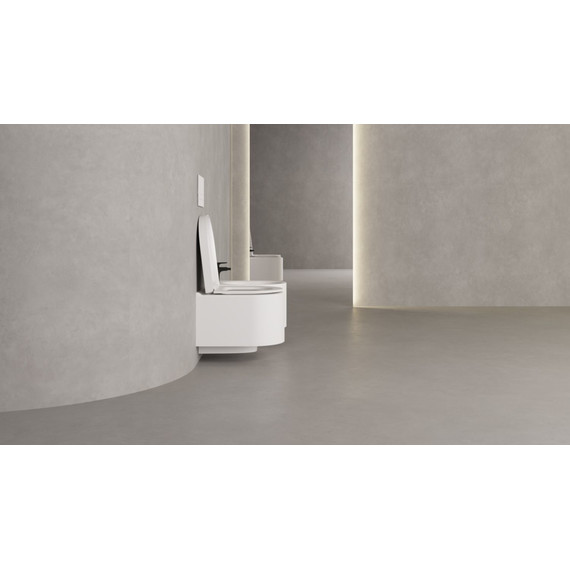 Унитаз подвесной безободковый Salini Gemelli 240121KSM с крышкой микролифт (S-Stone) белый матовый - фото 6