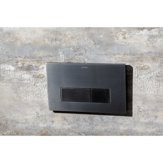 Кнопка смыва Boheme 669-GM, графит - фото 2