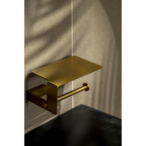 Держатель для туалетной бумаги Boheme Q 10941-BR, цвет бронза - фото 3