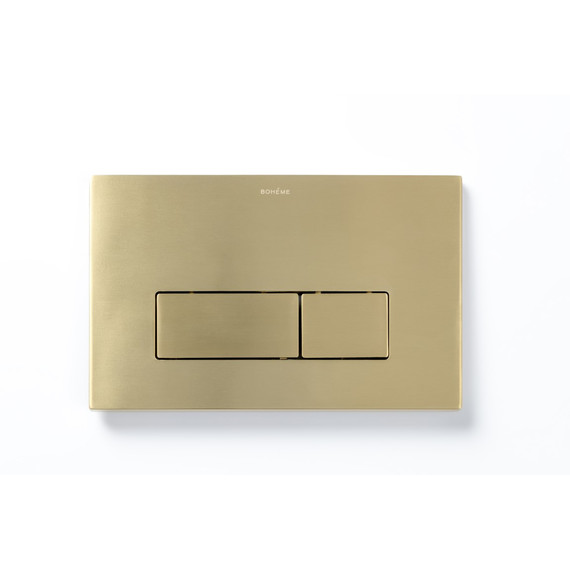 Кнопка смыва Boheme 669-MG, золото матовое - фото 2
