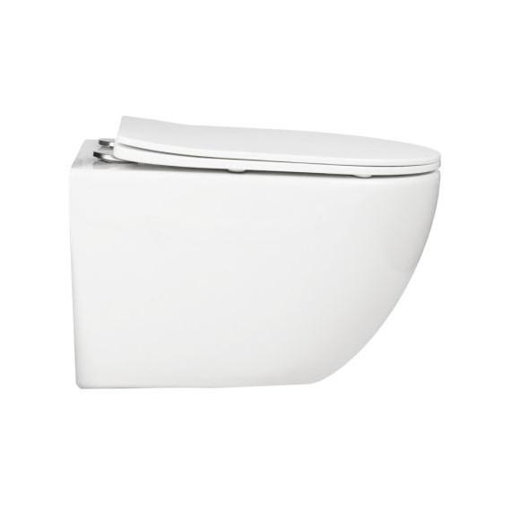 Инсталляция с подвесным безободковым унитазом AN Navi сиденье микролифт, крепление (система смыва Торнадо) - фото 8