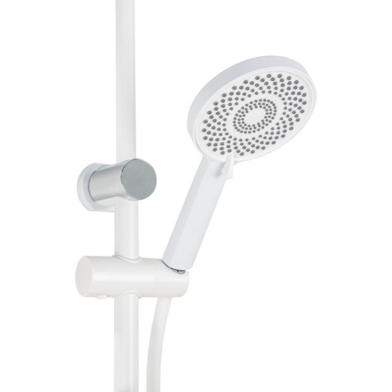 Душевая стойка Brimix 3054, белый (материал абс пластик) - фото, картинка 3 Душевая стойка Brimix 3054, белый (материал абс пластик) - фото 3