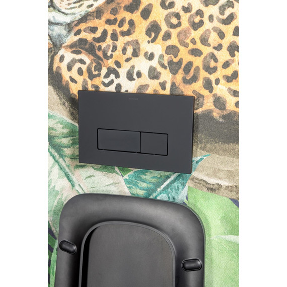 Кнопка смыва Boheme 669-B, чёрный - фото 2