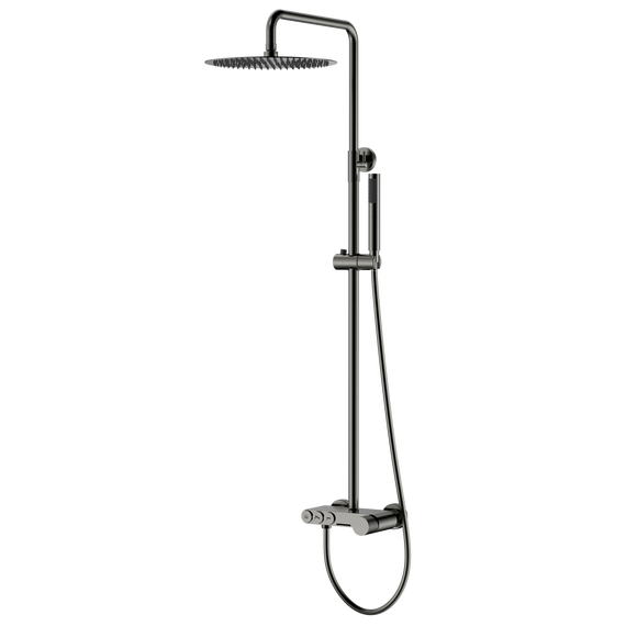 Душевая стойка Boheme Stick 128-GM.2, графит - фото 2