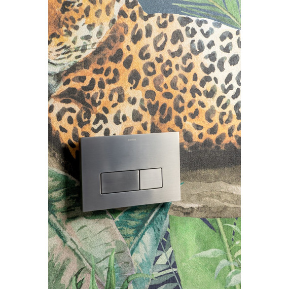 Кнопка смыва Boheme 669-GM, графит - фото 3