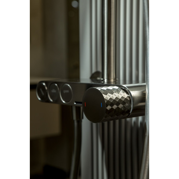 Душевая стойка Boheme Stick 128-NB, никель - фото 3