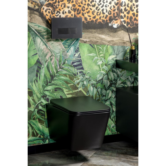 Кнопка смыва Boheme 669-GM, графит - фото 4