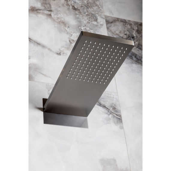 Душевая система для ванны Boheme Zodiac 132-2-GM, графит - фото 4