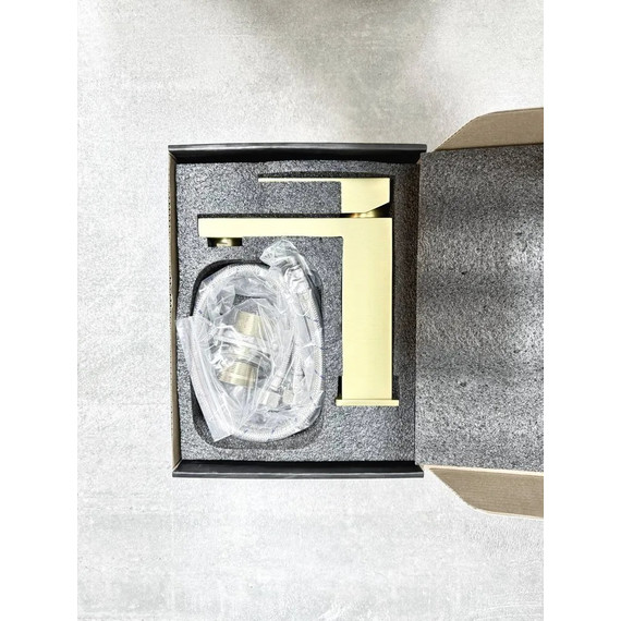 Смеситель для раковины Belz B10817-5, золото - фото 8