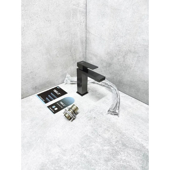 Смеситель для раковины Belz B10817-3, графит - фото 6