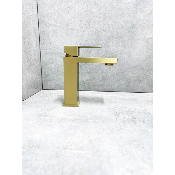 Смеситель для раковины Belz B10817-5, золото - фото 2