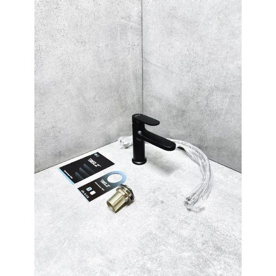 Смеситель для раковины Belz B10713-7, черный - фото 5