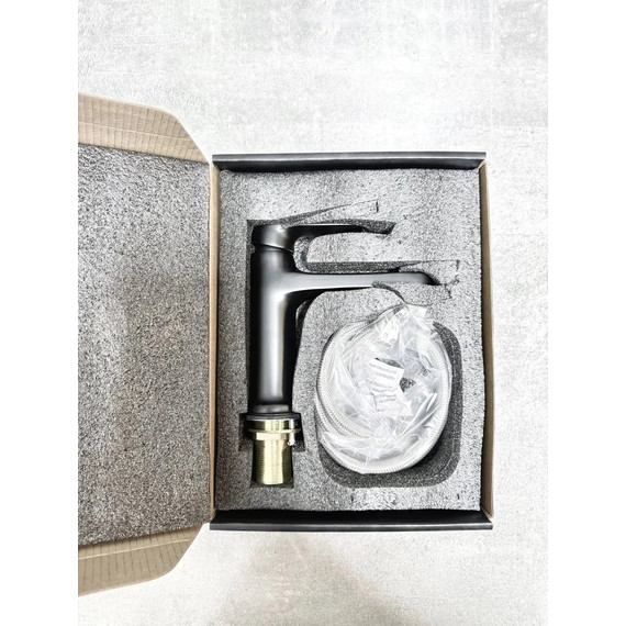 Смеситель для раковины Belz B10713-7, черный - фото 7