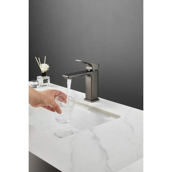 Смеситель для раковины BELZ B10709-3, графит - фото 6