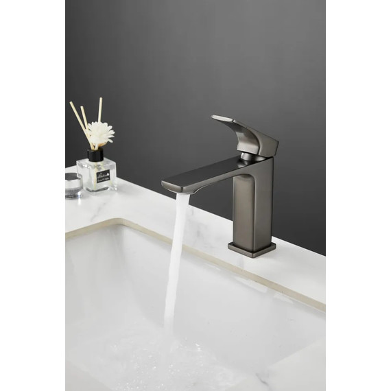 Смеситель для раковины BELZ B10709-3, графит - фото 4