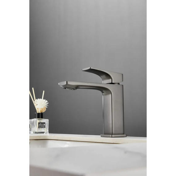 Смеситель для раковины BELZ B10709-3, графит - фото 7