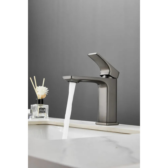 Смеситель для раковины BELZ B10709-3, графит - фото 2