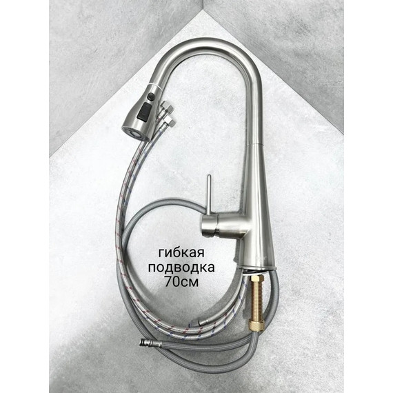 Смеситель для кухни BELZ B74816-6, никель - фото 5