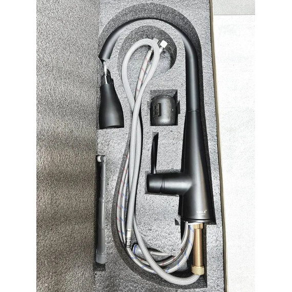 Смеситель для кухни BELZ B74816-7, черный - фото 8