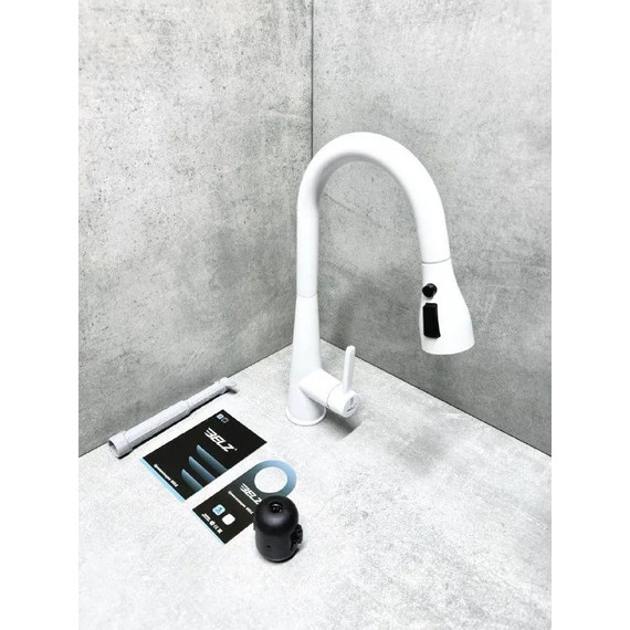 Смеситель для кухни BELZ B74816-8, белый - фото 2