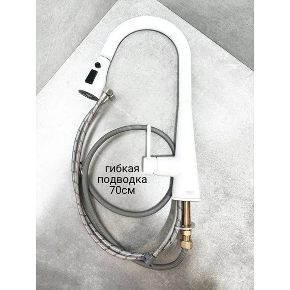 Смеситель для кухни BELZ B74816-8, белый - фото 7