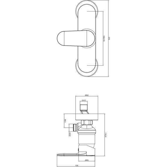 Смеситель для душа Aquatek Ника AQ1832CR - фото 8