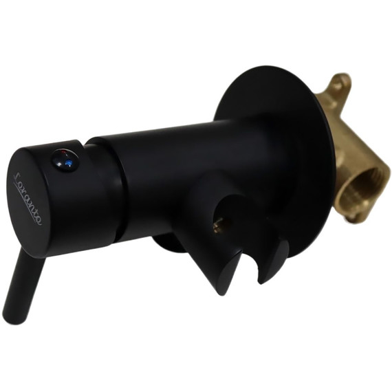 Набор для гигиенического душа Loranto LR80543000 (со скрытой частью) чёрный - фото 2