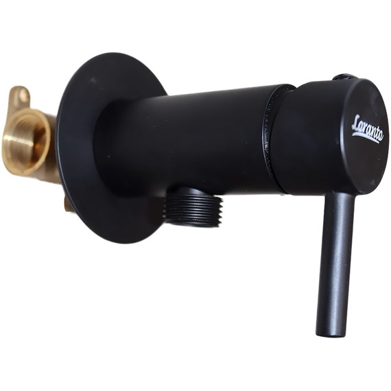 Набор для гигиенического душа Loranto LR80543000 (со скрытой частью) чёрный - фото 6