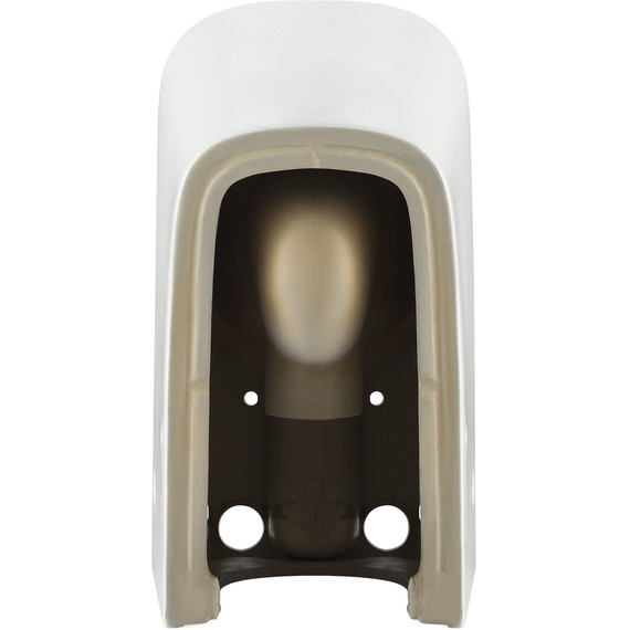 Унитаз-компакт безободковый SantiLine SL-5028 с тонкой крышкой микролифт (система смыва Торнадо) - фото 10