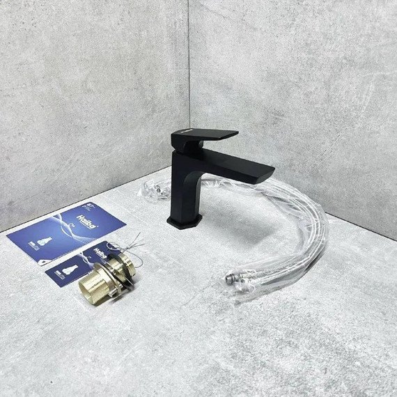 Смеситель для раковины Haiba HB10726-7, чёрный - фото 8