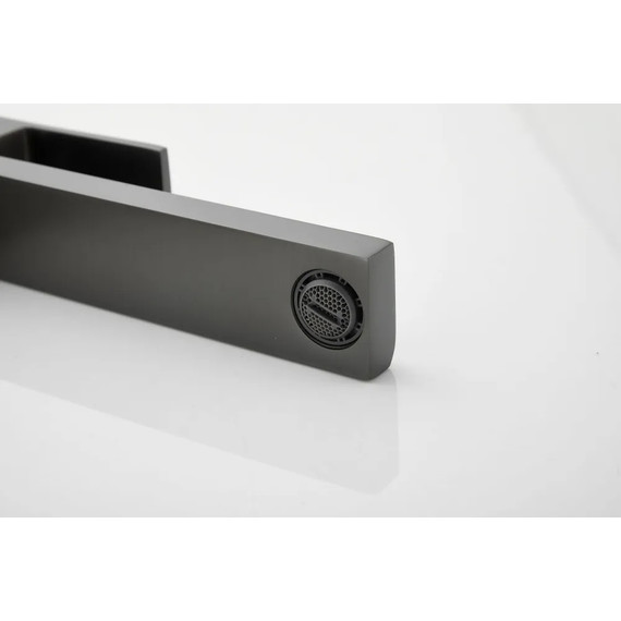 Смеситель для раковины высокий Belz B11613-3, графит - фото 17