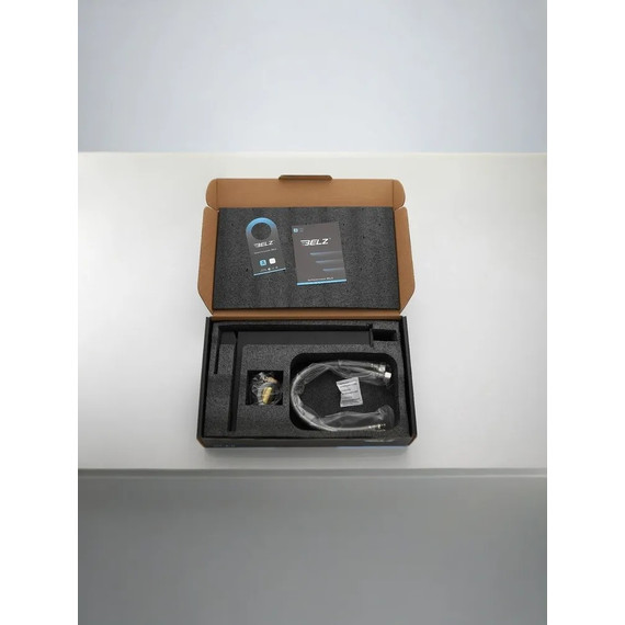 Смеситель для раковины высокий Belz B11613-7, чёрный - фото 23