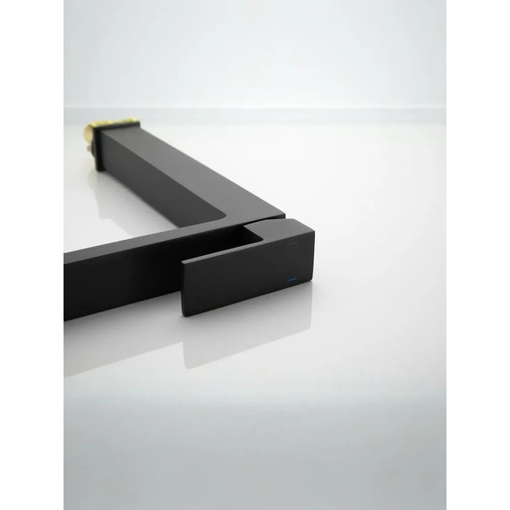 Смеситель для раковины высокий Belz B11613-7, чёрный - фото 18