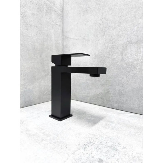 Смеситель для раковины Belz B10817-7, черный - фото 2