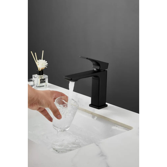 Смеситель для раковины BELZ B10709-7, чёрный - фото 12