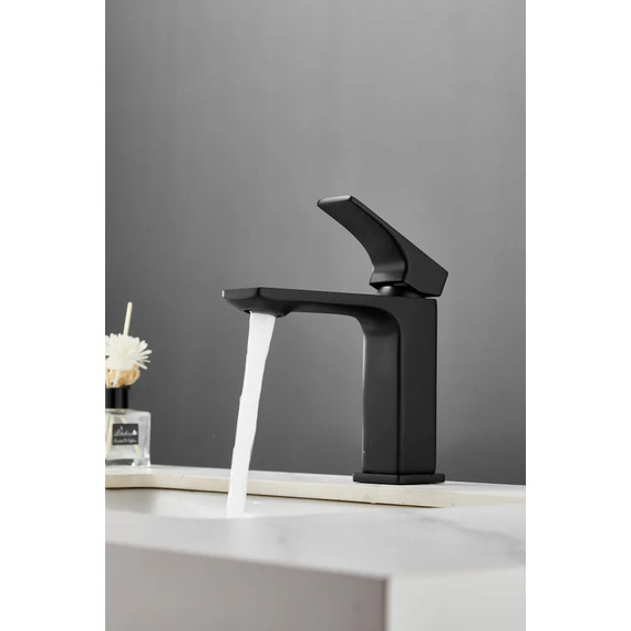 Смеситель для раковины BELZ B10709-7, чёрный - фото 10