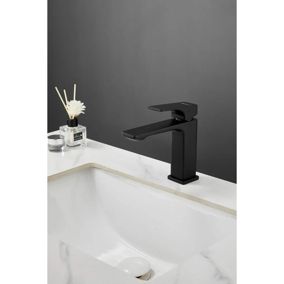 Смеситель для раковины BELZ B10709-7, чёрный - фото 6