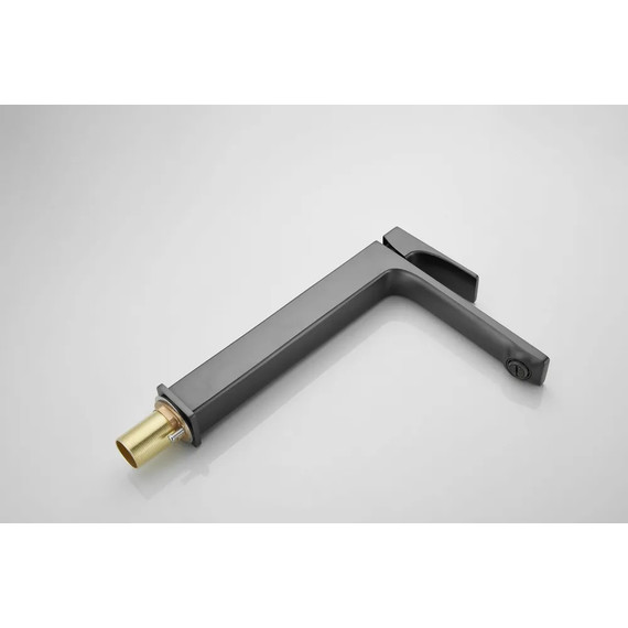 Смеситель для раковины высокий Belz B11709-3, графит - фото 11