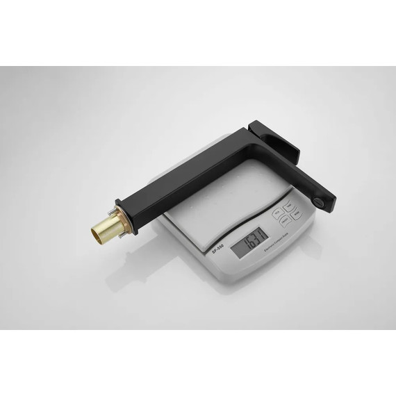 Смеситель для раковины высокий Belz B11709-7, чёрный - фото 14