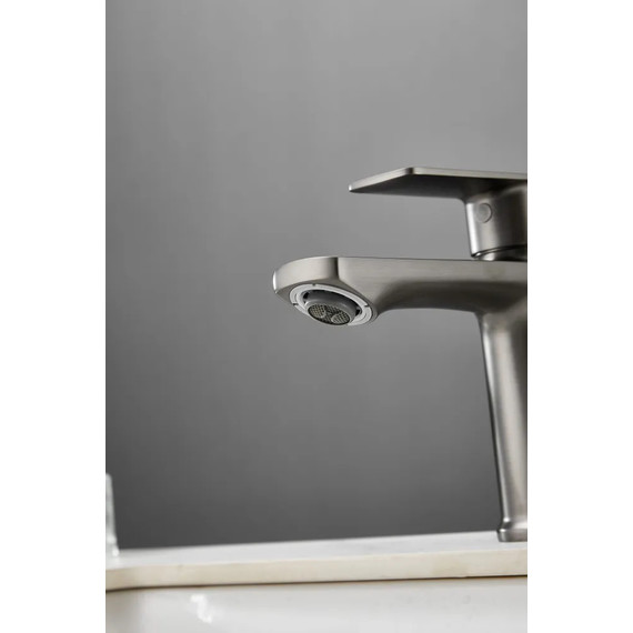 Смеситель для раковины Haiba HB10719-3, графит - фото 4