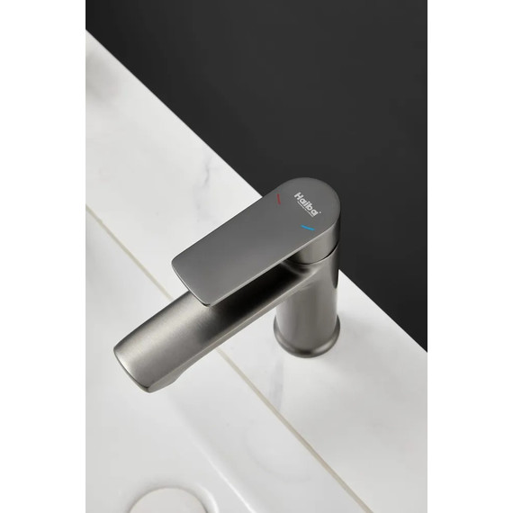 Смеситель для раковины Haiba HB10719-3, графит - фото 5